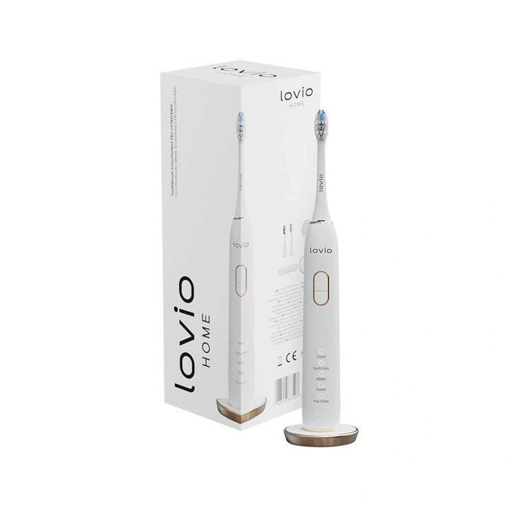 Szczoteczka elektryczna Lovio SonicProtect PRO biała LVTB124WH