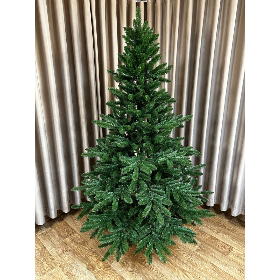 Sztuczna choinka, jodła hiszpańska, materiał PVC, wysokość 250 cm, metalowy stojak