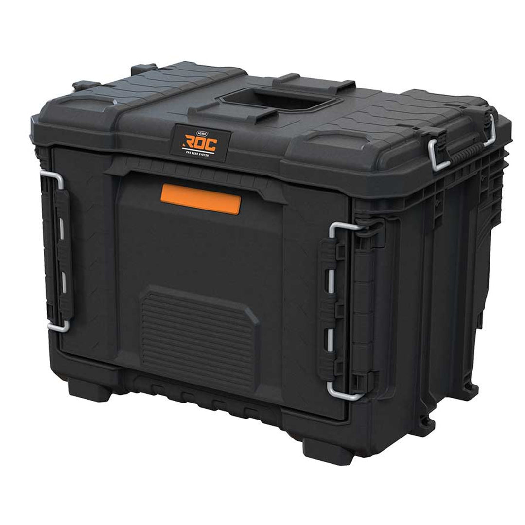 Skrzynka narzędziowa XL Keter ROC Pro Gear 2.0, z jedną dużą szufladą, zabezpieczenie transportowe, możliwość zawieszenia na ścianie, konstrukcja modułowa, 271384