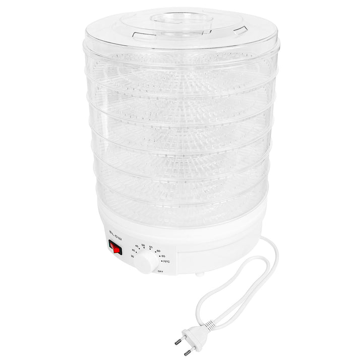 Suszarka do grzybów, warzyw i owoców Blow, moc 500W, 6 sit w zestawie, regulacja temperatury 35-75°C, 44-175