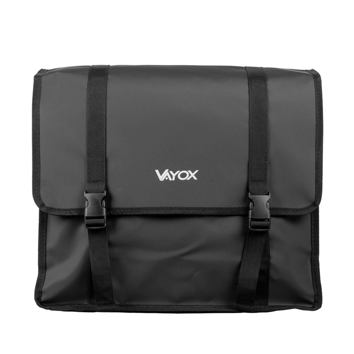 Sakwa rowerowa na bagażnik PVC podwójna z uchwytem czarna 40L VA0446 Vayox