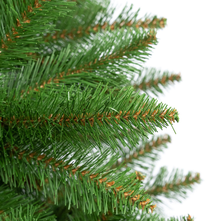 Choinka świerk na stojaku Premium 220 cm gęsta i realistyczna, Damich