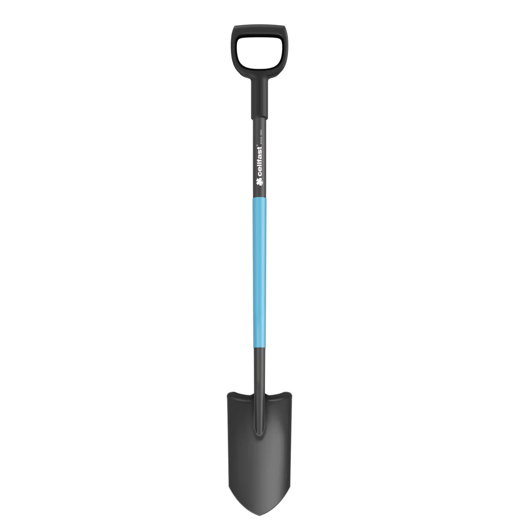 Szpadel szkółkarski / drenarski CELLPRO + Widły ENERGO + Grabie metalowe uniwersalne CELLPRO, Cellfast