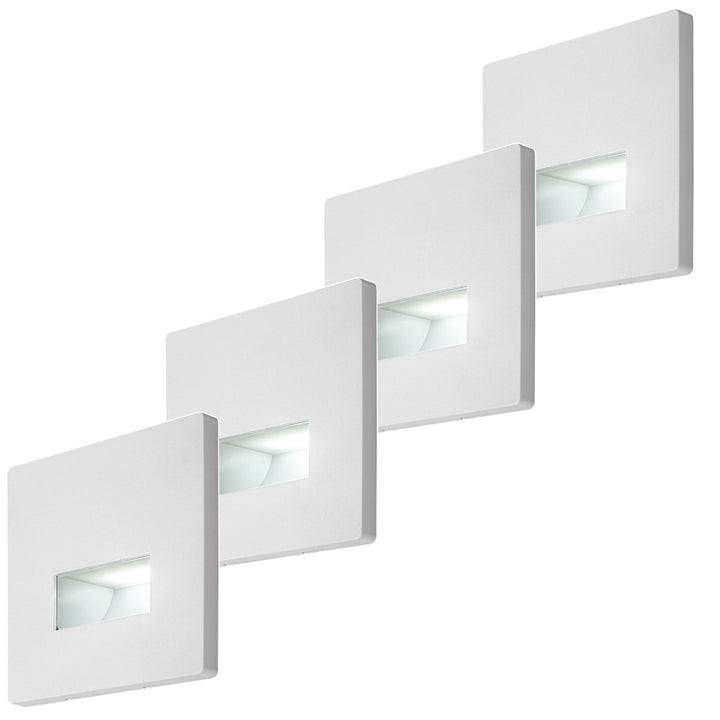 Lampa Lunca LED 1W, IP20, biała, regulowana barwa światła 3000, 4500, 6500 K, 77196, 4 sztuki