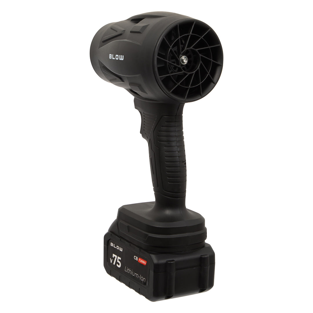 Dmuchawa akumulatorowa BLOW 21V CB TURBO, 130000 obrotów, 2,4Ah, walizka