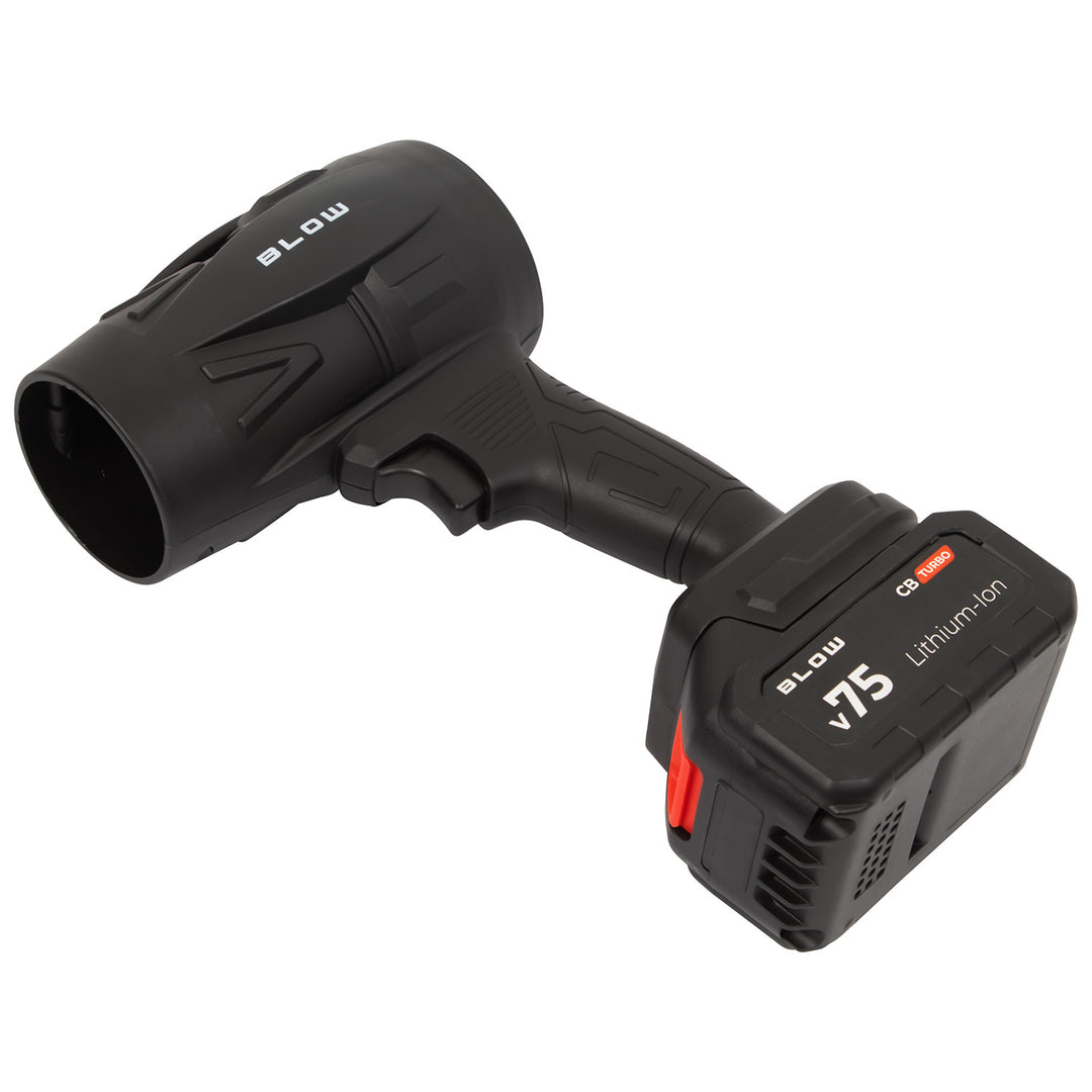 Dmuchawa akumulatorowa BLOW 21V CB TURBO, 130000 obrotów, 2,4Ah, walizka
