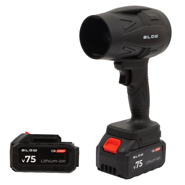 Dmuchawa akumulatorowa BLOW 21V CB TURBO, 130000 obrotów, 2,4Ah, walizka