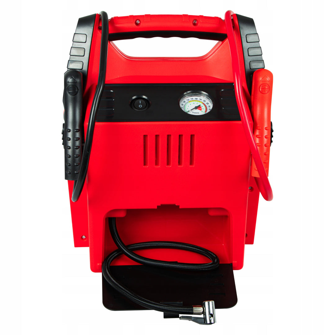 Jump Starter 5w1 Blow, funkcja kompresora, prostownika i powerbanka, akumulator 12V 20000mAh, prąd - rozruchowy 400A szczytowy 900A, posiada bezpiecznik przeciążeniowy, 81-210#