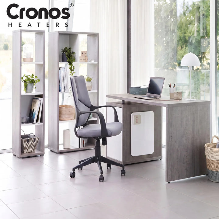 Podbiurkowy panel grzewczy na podczerwień Cronos, moc 120W, timer, 3 poziomy pracy, DCH-150