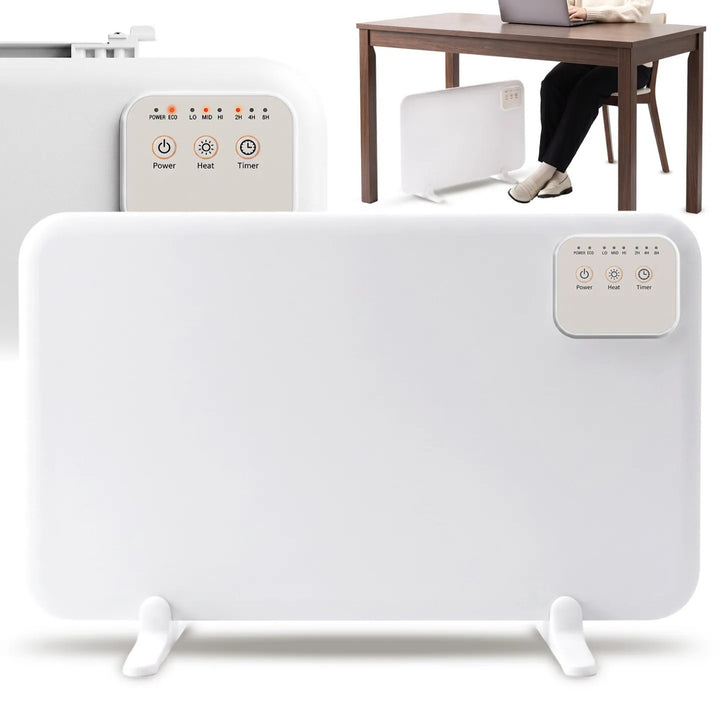 Podbiurkowy panel grzewczy na podczerwień Cronos, moc 120W, timer, 3 poziomy pracy, DCH-150