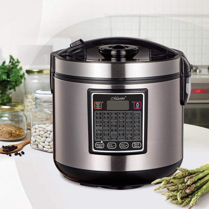 Garnek Elektryczny Multicooker Maestro, pojemność 5L, 42 programy, moc 900W, programator czasowy, MR-793