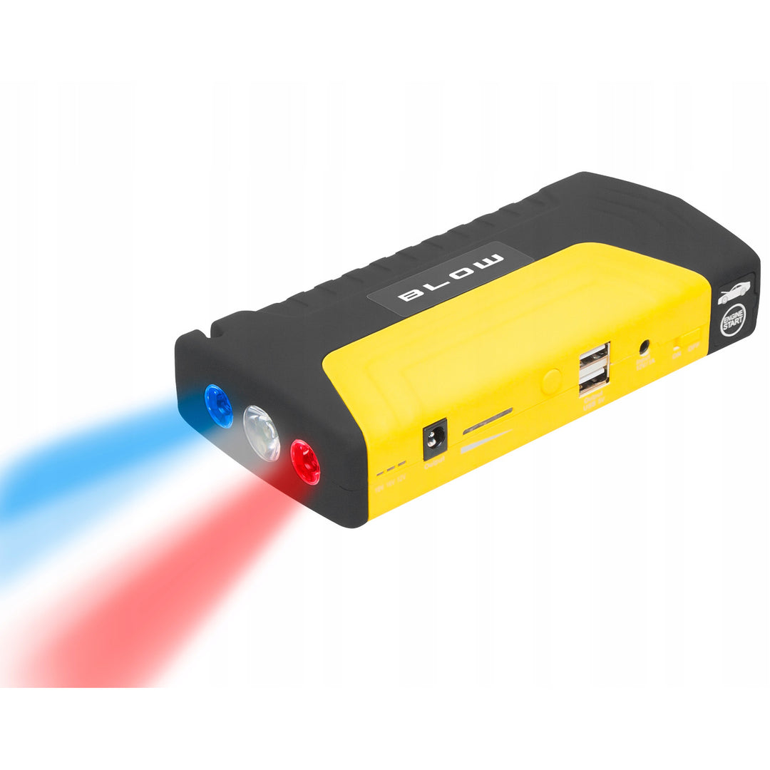 Jump Starter Blow, funkcja powerbanka, prąd - rozruchowy 200A szczytowy 400A, pojemność 12800mAh, 81-201#