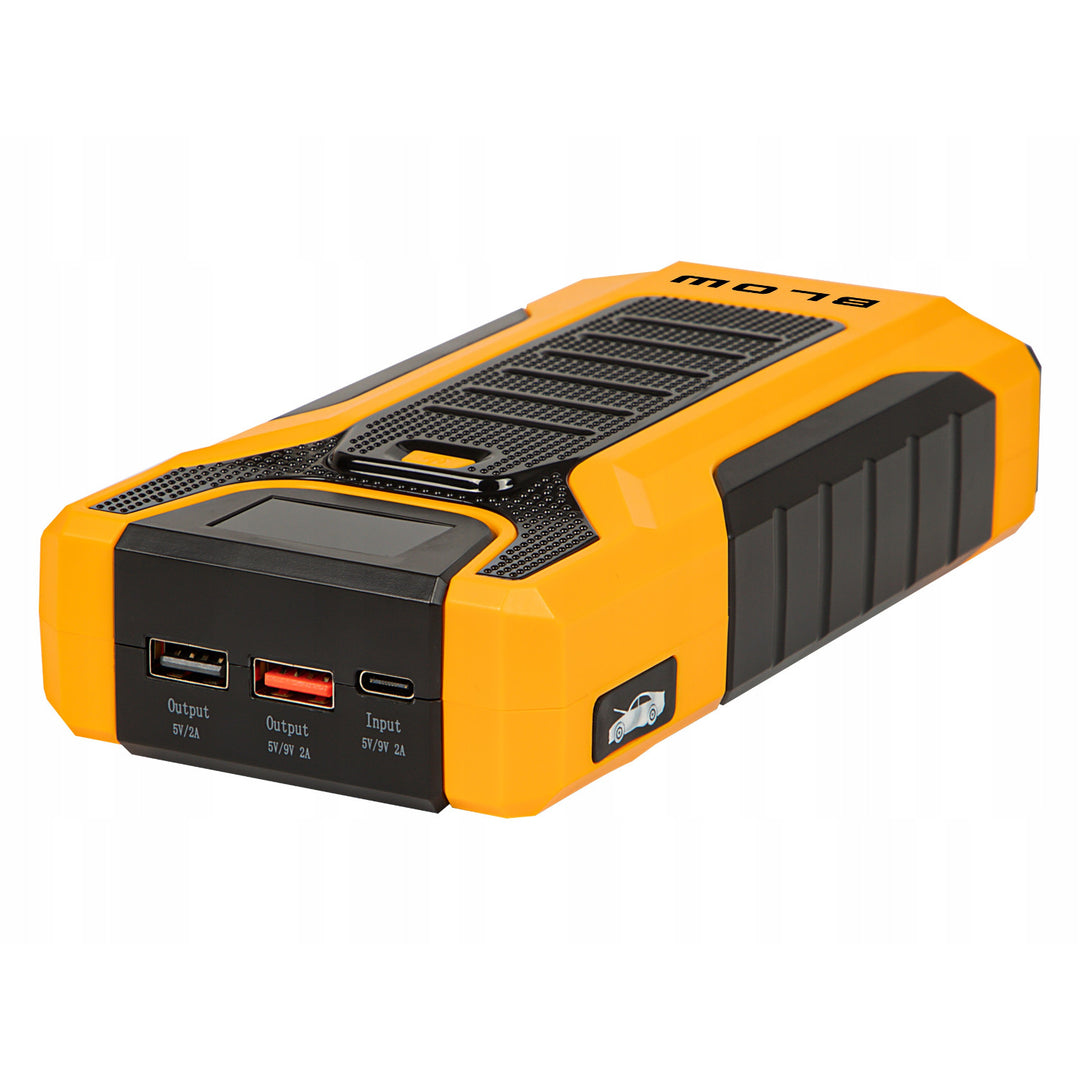 Jump Starter Blow, funkcja powerbanka i latarki, prąd - rozruchowy 600A szczytowy 1000A, pojemność 30000mAh, 81-203#