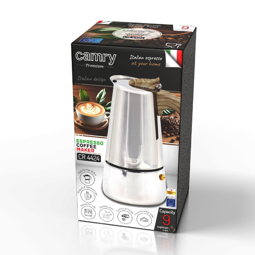 Zaparzacz do kawy espresso kawiarka 450ml Camry CR 4424