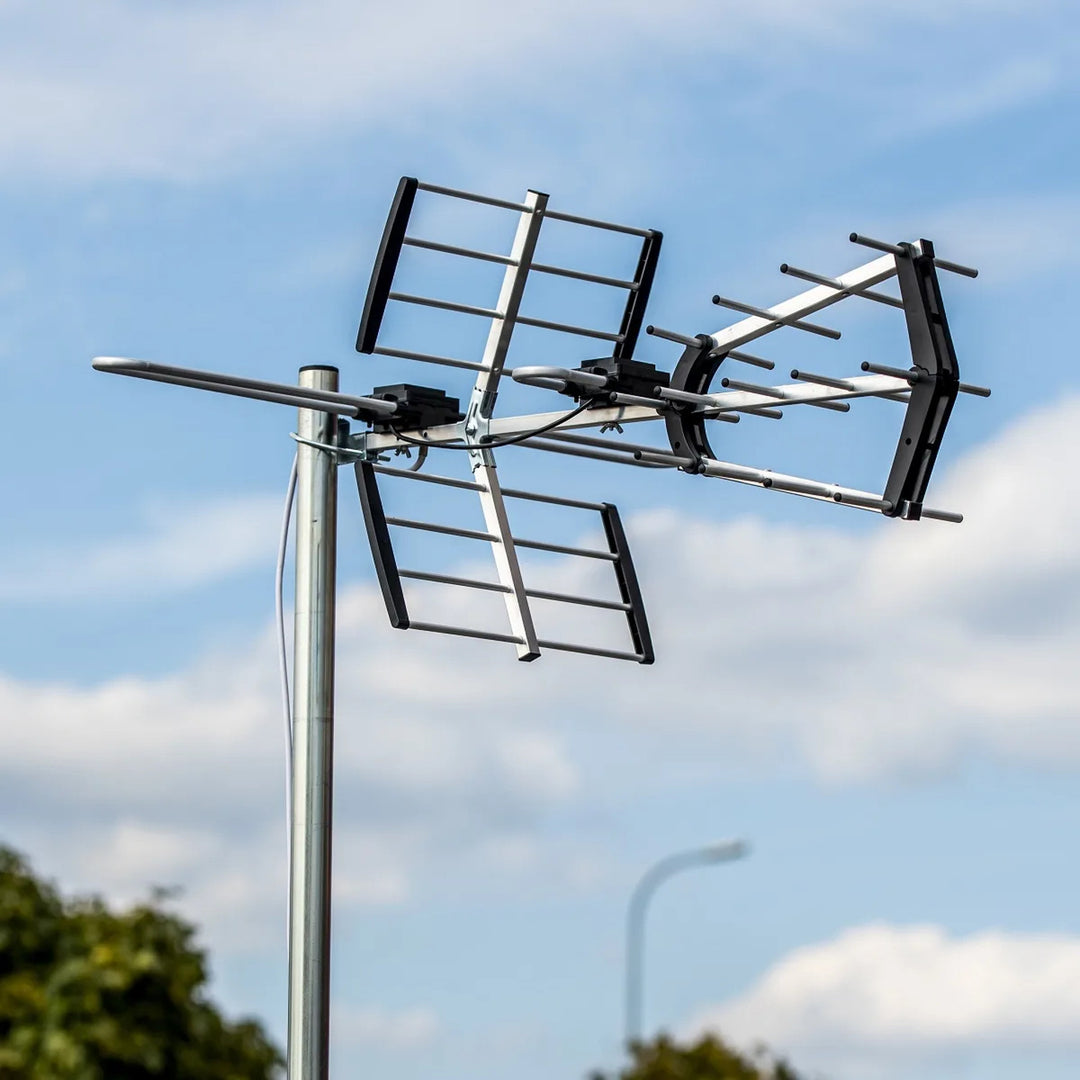 Antena kierunkowa DVB-T/T2 VA900 COMBO filtr LTE, aluminiowa, Vayox