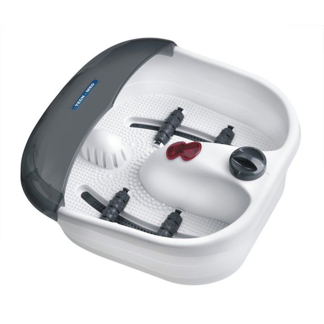 Aparat do masażu stóp, hydromasażer, masaż bąbelkowy, masaż wibracyjny, podczerwień, TM -588, Tech-Med