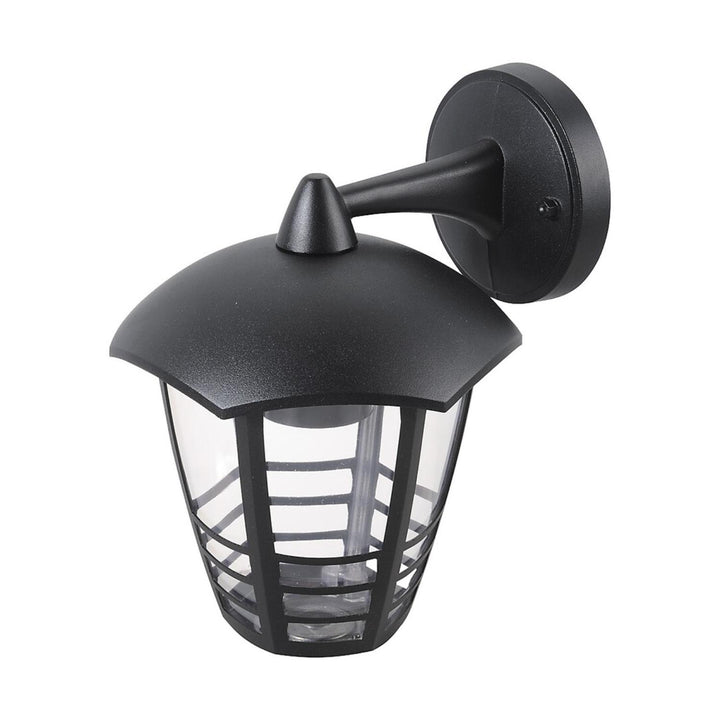 Lampa ścienna Rabalux, zewnętrzna, IP44, E27, max 60W, czarna, Marseille, 2 sztuki