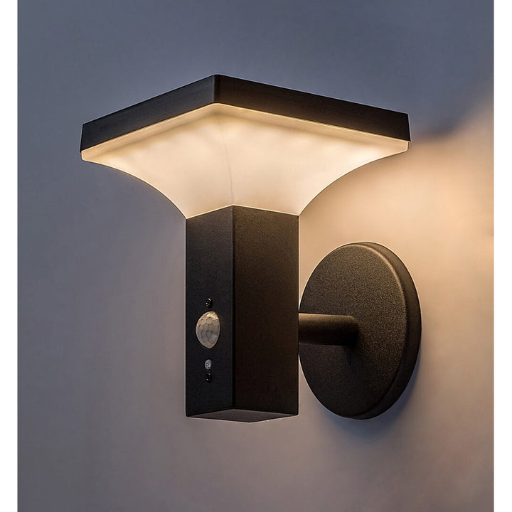 Lampa Rabalux, ścienna, zewnętrzna, solarna, IP44, LED 4W, Geleen, 4 sztuki
