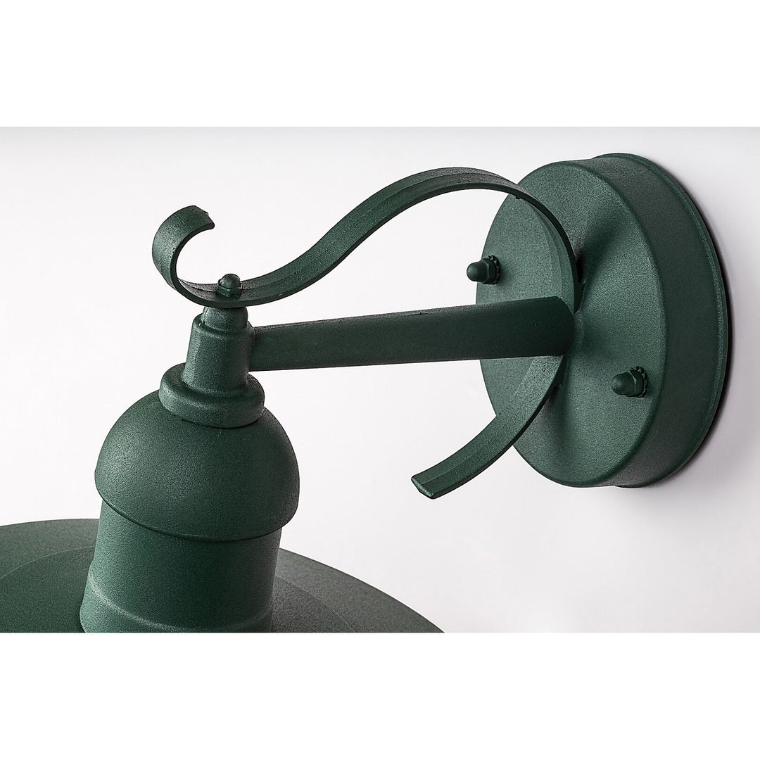 Lampa ścienna Rabalux, zewnętrzna, IP44, E27, max 60W, zielona, Oslo, 2 sztuki