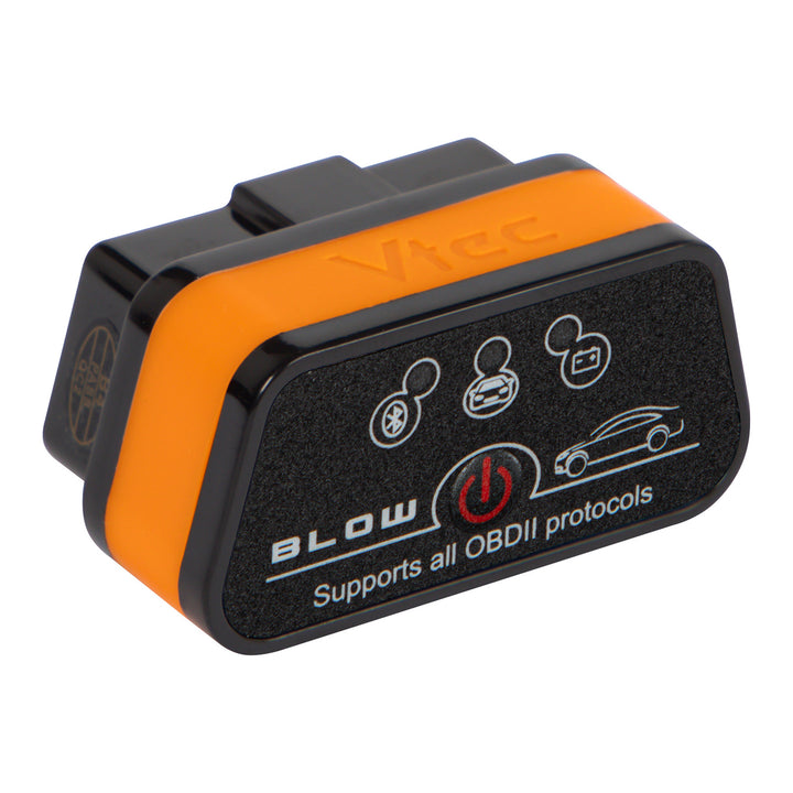 Interfejs diagnostyczny OBD2 Vtec iTRON Blow, Bluetooth 4.0, bezprzewodowa komunikacja z komputerem pokładowym samochodu, wysoka kompatybilność, 58-660#