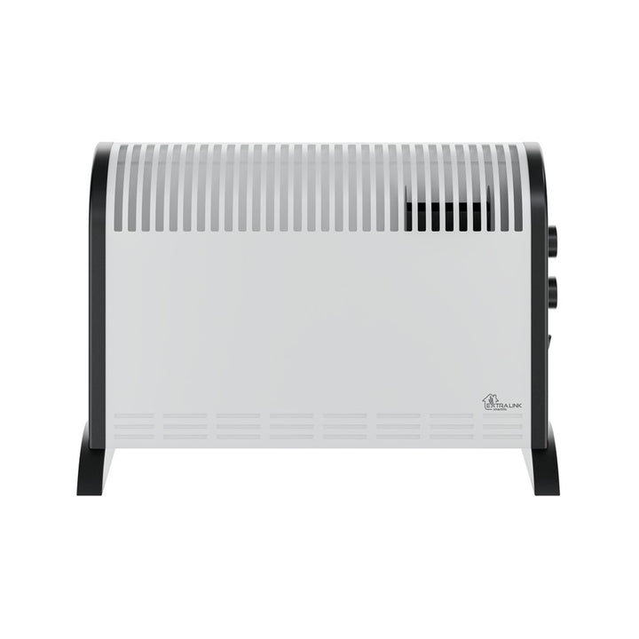 Grzejnik elektryczny konwektorowy Extralink, moc 2000W, wbudowany wentylator do rozprowadzenia ciepła, 3-stopniowa regulacja, tryb turbo, LCV-06