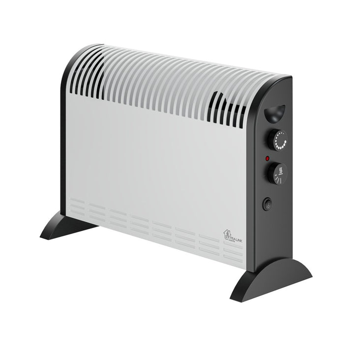 Grzejnik elektryczny konwektorowy Extralink, moc 2000W, wbudowany wentylator do rozprowadzenia ciepła, 3-stopniowa regulacja, tryb turbo, LCV-06
