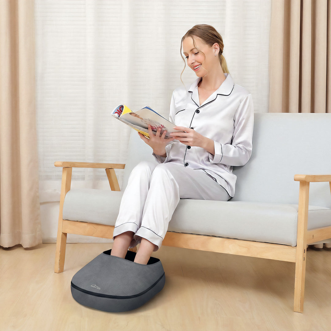 Masażer do stóp z funkcją grzania Warming Feet Massager MT6541