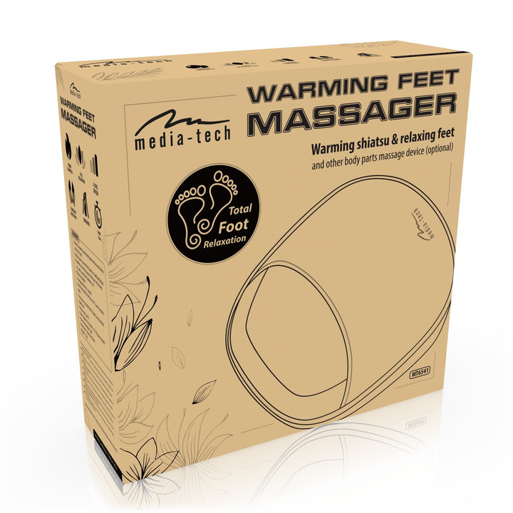 Masażer do stóp z funkcją grzania Warming Feet Massager MT6541