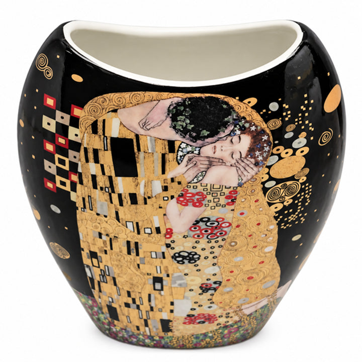 Wazon porcelanowy Gustav Klimt Pocałunek Queen Isabell