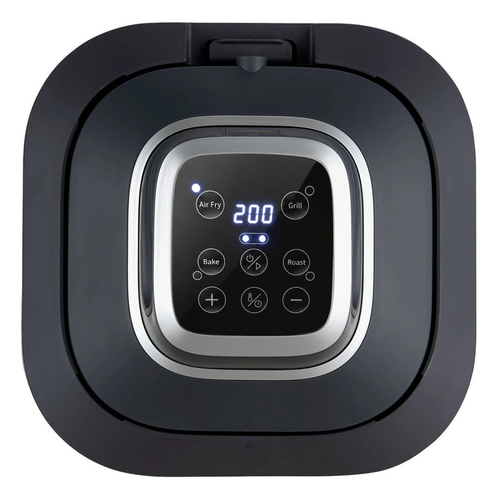 Frytkownica beztłuszczowa air fryer LOVIO PureFry Ultra Crisp LVAF003BK 4L+1,5L 1550W czarna, szklane misy