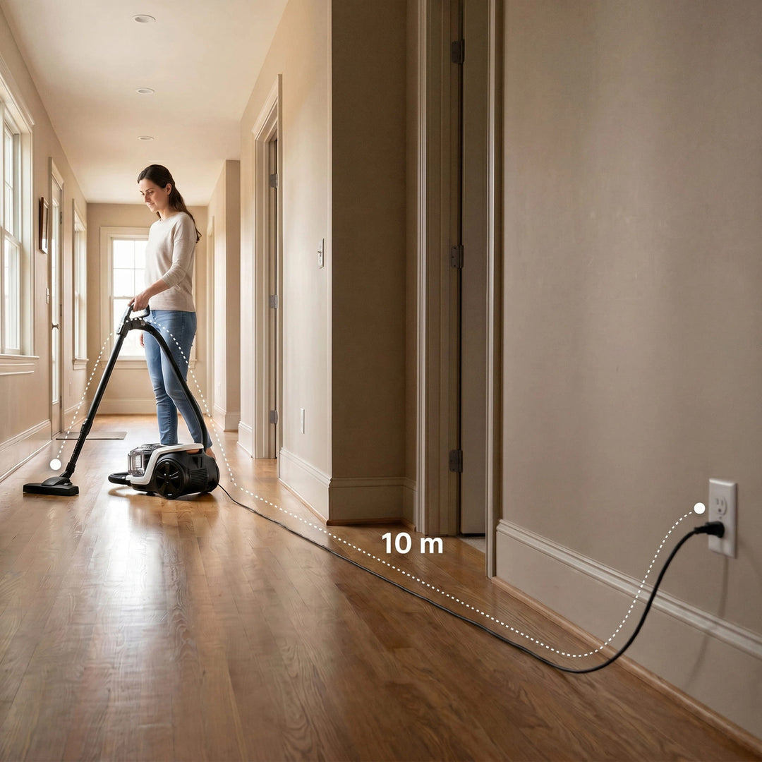 Odkurzacz bezworkowy LOVIO VacuuFlex L PRO LVCVC004 899W 3L pilot