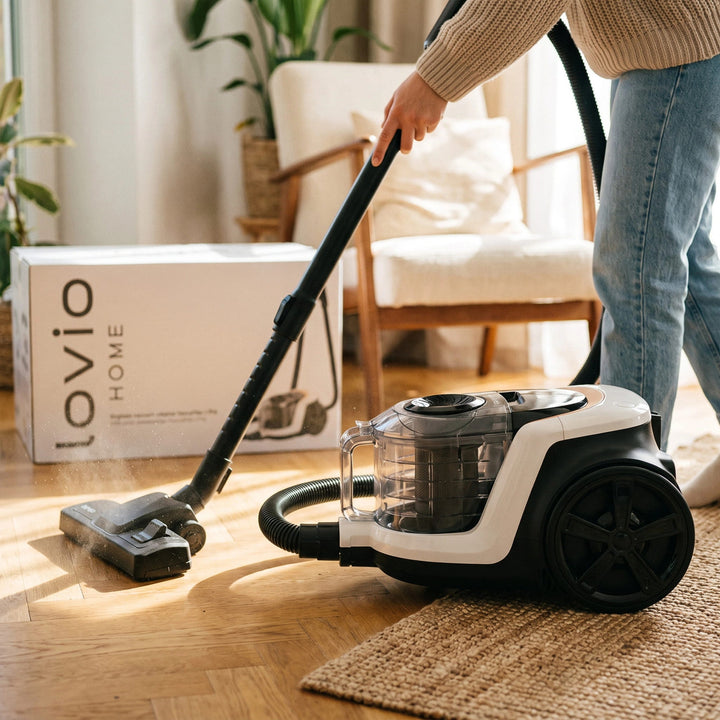Odkurzacz bezworkowy LOVIO VacuuFlex L PRO LVCVC004 899W 3L pilot