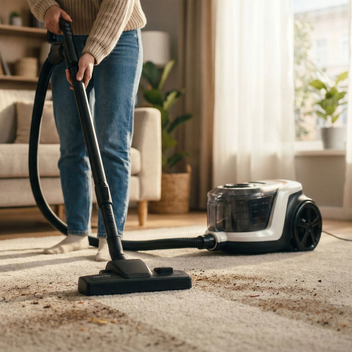 Odkurzacz bezworkowy LOVIO VacuuFlex L PRO LVCVC004 899W 3L pilot
