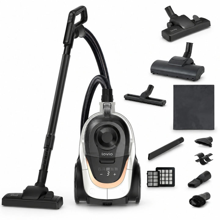 Odkurzacz bezworkowy LOVIO VacuuFlex L PRO LVCVC004 899W 3L pilot