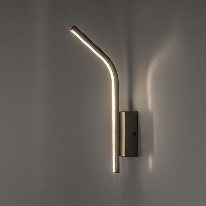 Kinkiet wewnętrzny Tilmann, gunmetal, LED 10W, 550lm, 4000K, H36cm, IP44, dotykowa, 75000