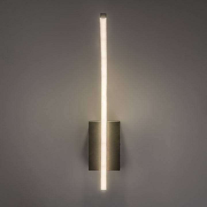 Kinkiet wewnętrzny Tilmann, gunmetal, LED 10W, 550lm, 4000K, H36cm, IP44, dotykowa, 75000