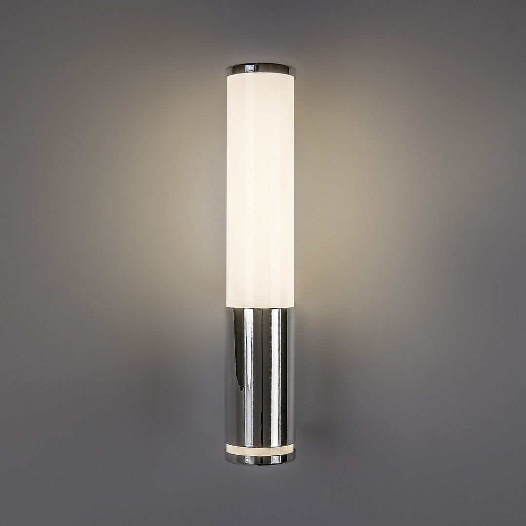 Kinkiet wewnętrzny Tenero, LED 6W,4000K, 600lm, H29cm, chrom,IP44, 75100