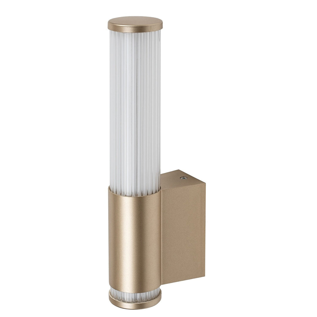 Kinkiet łazienkowy, Calyn, LED 6W, 4000K, 530lm, H29cm, złoty, IP44, 75106