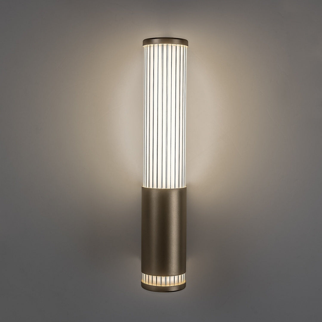 Kinkiet łazienkowy, Calyn, LED 6W, 4000K, 530lm, H29cm, złoty, IP44, 75106