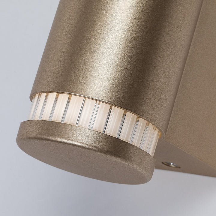 Kinkiet łazienkowy, Calyn, LED 6W, 4000K, 530lm, H29cm, złoty, IP44, 75106