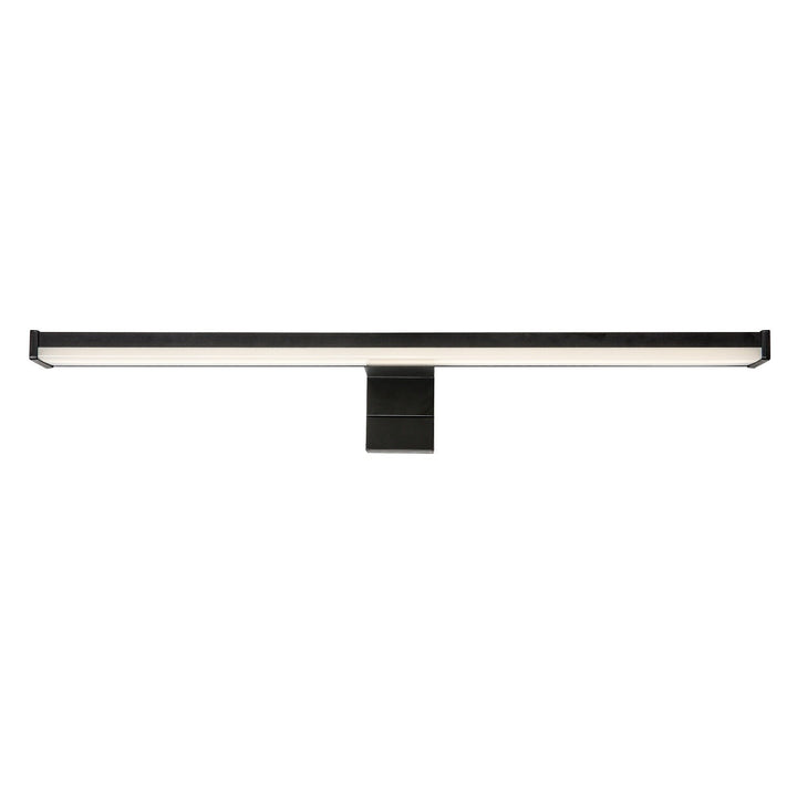 Kinkiet łazienkowy, Seyra, LED 8W, 4000K, 650lm, L40cm, czarny, IP44, 75112