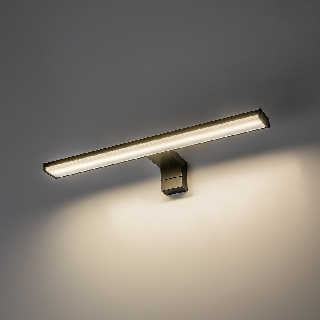 Kinkiet łazienkowy, Seyra, LED 8W, 4000K, 650lm, L40cm, czarny, IP44, 75112