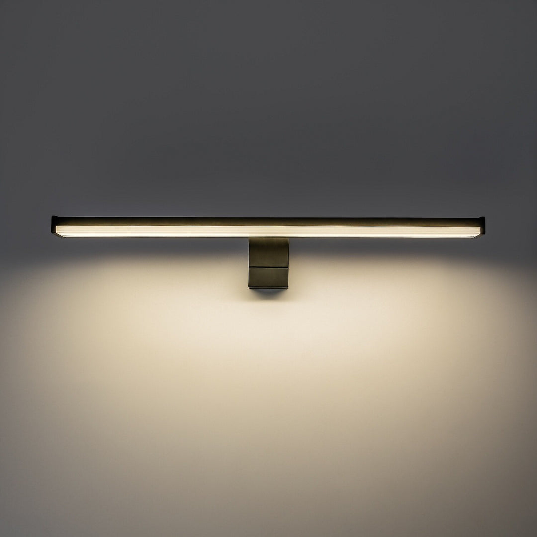 Kinkiet łazienkowy, Seyra, LED 8W, 4000K, 650lm, L40cm, czarny, IP44, 75112