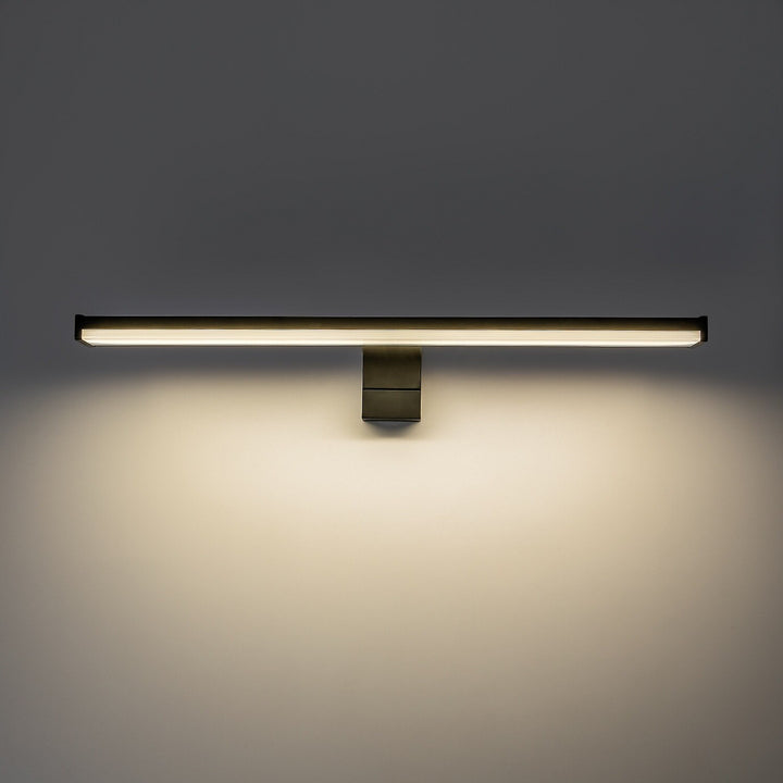 Kinkiet łazienkowy, Seyra, LED 8W, 4000K, 650lm, L40cm, czarny, IP44, 75112