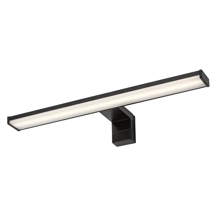Kinkiet łazienkowy, Seyra, LED 8W, 4000K, 650lm, L40cm, czarny, IP44, 75112