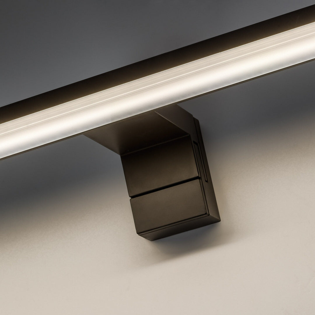 Kinkiet łazienkowy, Seyra, LED 12W, 4000K, 910lm, L60cm, czarny, IP44, 75113