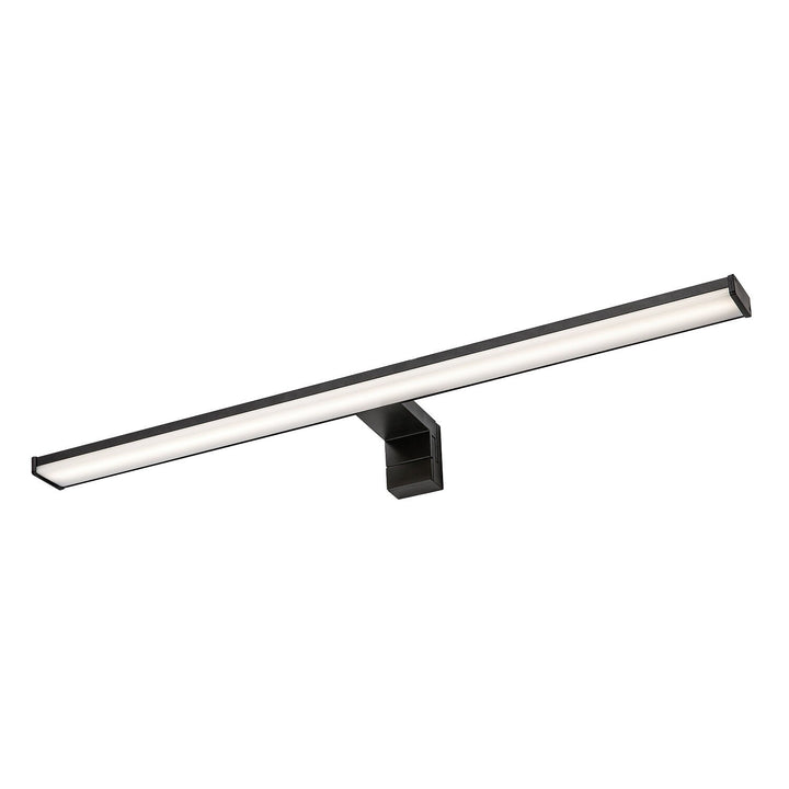 Kinkiet łazienkowy, Seyra, LED 12W, 4000K, 910lm, L60cm, czarny, IP44, 75113