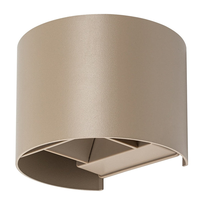 Kinkiet zewnętrzna, Virna, LED 5W, 420lm, barwa 2700,4000,6500K, IP54, szary-beż, 77217
