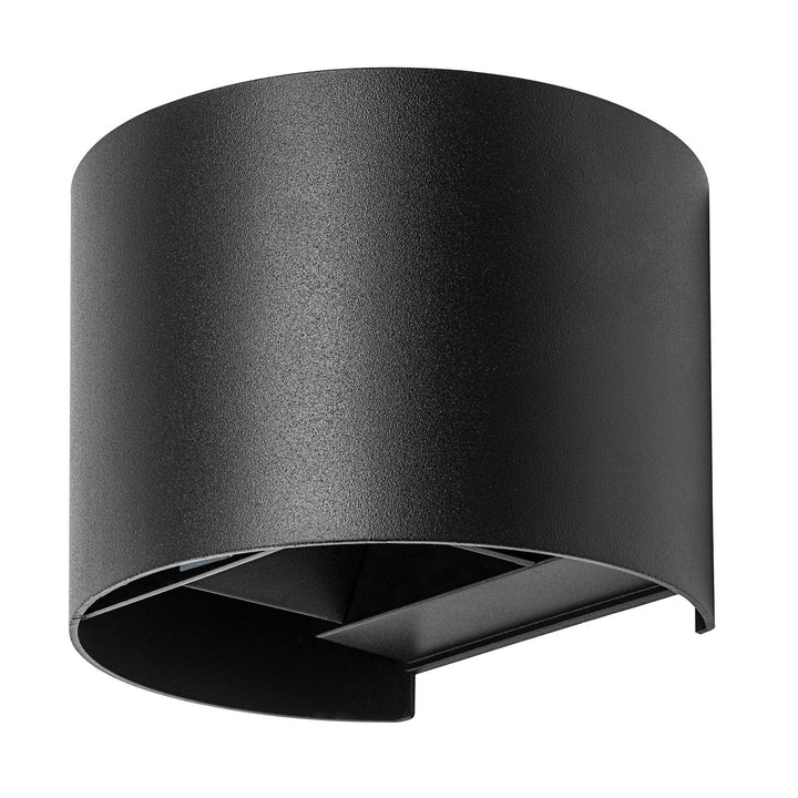 Kinkiet zewnętrzny, Virna, LED 5W, 420lm, barwa 2700,4000,6500K, IP54, czarny, 77218