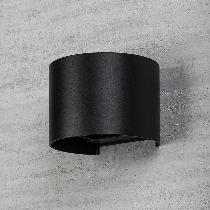 Kinkiet zewnętrzny, Virna, LED 5W, 420lm, barwa 2700,4000,6500K, IP54, czarny, 77218